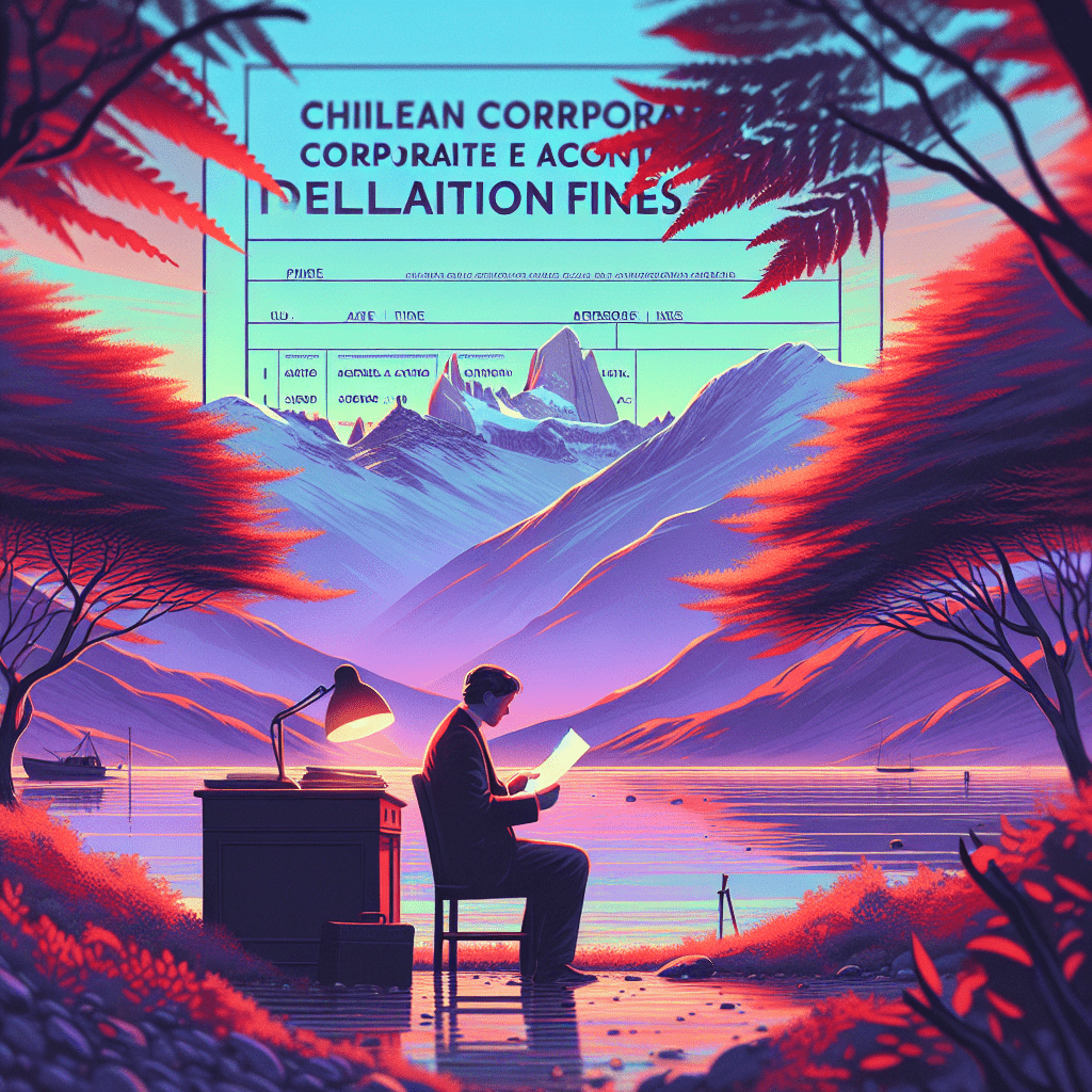 Quels sont les Amendes en cas de non déclaration des comptes sociétés au Chili