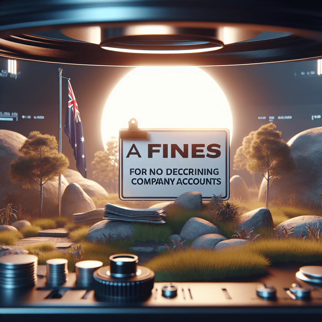 Quels sont les Amendes en cas de non déclaration des comptes sociétés en Australie